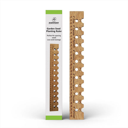 Planting Ruler Garden Line Wooden Sowing Tool Plant Seed Spacer for Vegetables