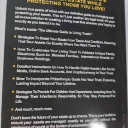 The Only Living Trusts Book You’ll Ever Need, Paperback, 2025-2026 Updated Edition