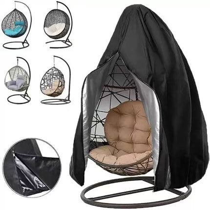All-Weather Hanging Egg Chair Cover – 210D Waterproof Oxford, Dustproof & Rain Resistant