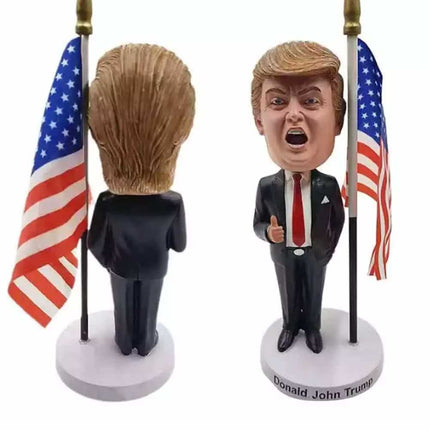 Donald Trump "Keep Fighting" Bobblehead Trumpinator Fight MAGA Patriot Figure