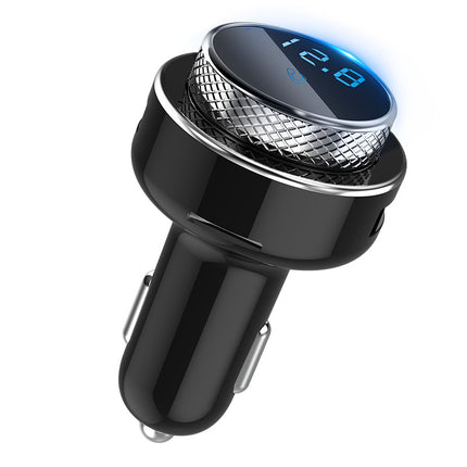 Bluetooth 5.0 Wireless Car FM Transmitter MP3 Charger USB Car Cigarette Lighter