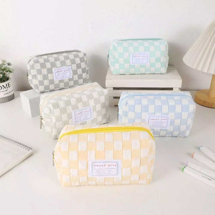 Large Capacity Pencil Case Zipper Pen Storage Bag Portable Pencil Box Gift