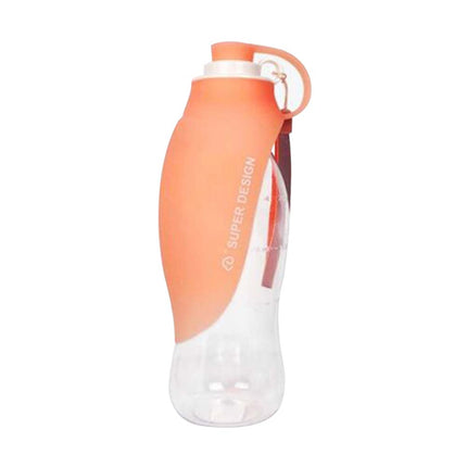 580mL Puppy Dog Cat Pet Water Bottle Cup Drinking Outdoor Travel Portable Feeder