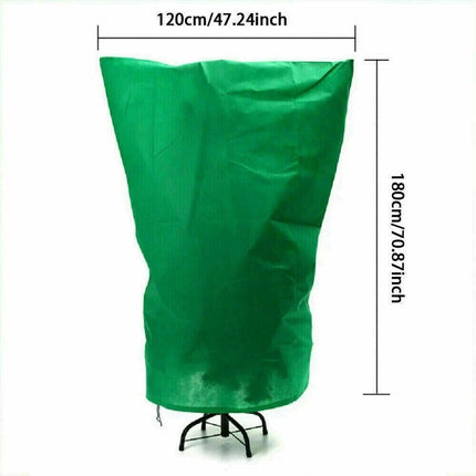 60GSM Plant Frost Protection Bag – Premium Fleece Winter Jacket, Reliable Garden Plant Cover for Winter Cold Defense