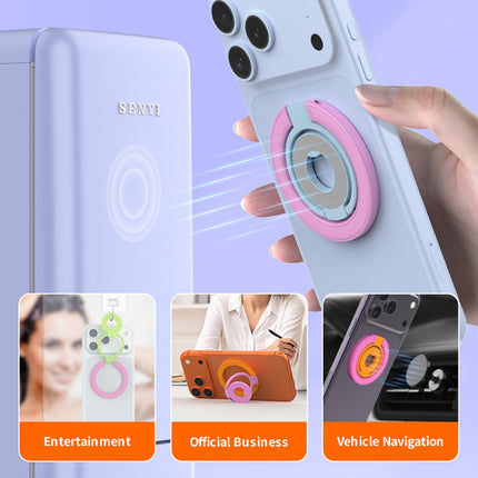 MagSafe Magnetic Phone Ring Holder, 360° Rotating Grip Stand for iPhone