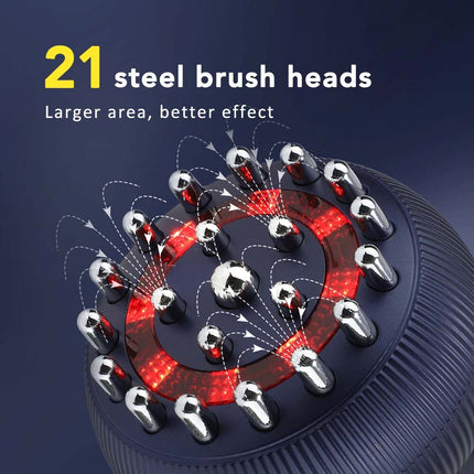 Electric Lymphatic Drainage Machine, Meridian Body Massage Brush, Microcurrent Massager