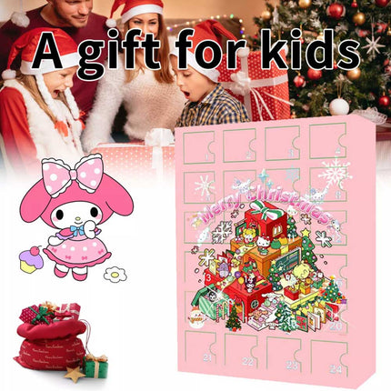 Christmas Advent Calendar Kuromi Countdown Mystery Box Kids Gift New