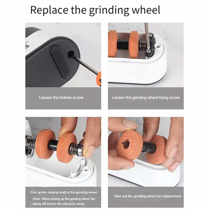 Electric Knife Sharpener Professional Kitchen Scissor Knife Sharpening Tool