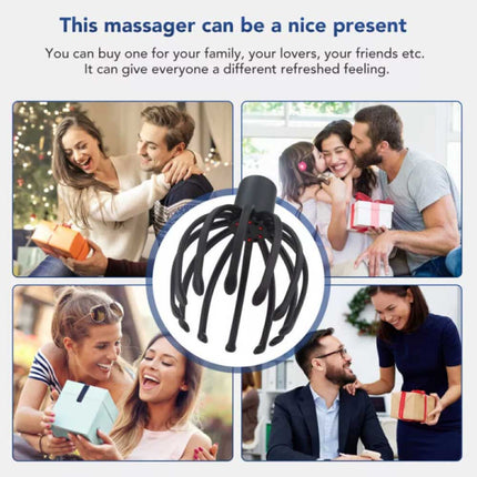 Octopus Scalp Massager, Electric Scalp Massager with 3 Modes Head Massager Relax