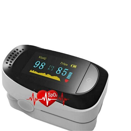 Professional Finger Pulse Oximeter Blood Oxygen Saturation Heart Rate Monitor