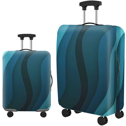Colorful Elastic Luggage Protective Cover Fit 25-28 Inch Travel Trolley Suitcase
