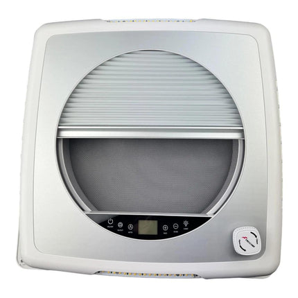 355×355mm RV Roof Hatch Skylight with Built-in Fan, White Lid & Remote Control