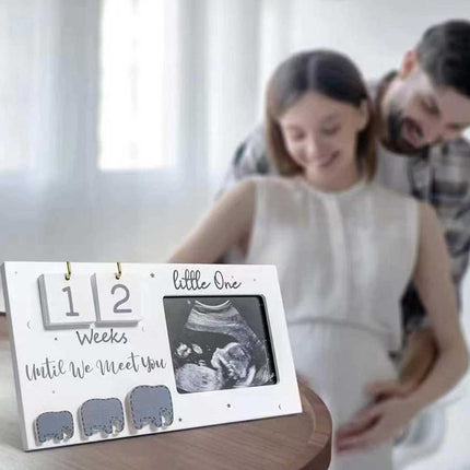 Scanning ultrasonic photo frame - a thoughtful pregnancy gift for expectant mothers, an ideal choice for showcasing precious memories
