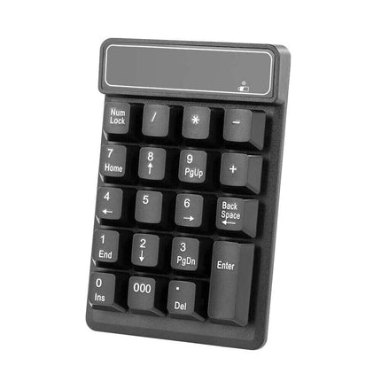 2.4Ghz Wireless Numeric Keypad Mechanical Feel Number Pad Keyboard 19 Keys