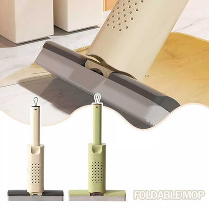 Foldable Hand-Washable Mini Mop, Portable Self-Wringing Small Mop For Kitchen