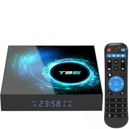 T95 Android 10.0 TV Box 4GB 32GB Quad Core HD 6K HDMI WIFI 5G Media Player