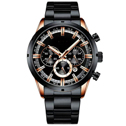 Men's Military Style Wristwatch, Calendar Display Silicone Strap Sports Watch for Boys 8355