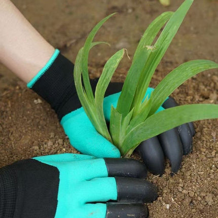 Anti-Slip Waterproof Gardening Gloves with Claws, Wear Resistant for Digging & Planting