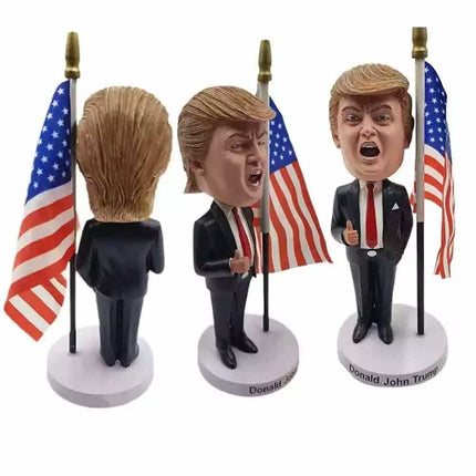 Donald Trump "Keep Fighting" Bobblehead Trumpinator Fight MAGA Patriot Figure