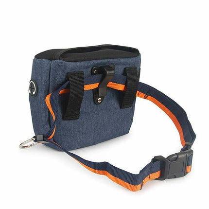 Dog Treat Training Pouch Pet Training Bag Large Capacity Puppy Snacks Waist Bag