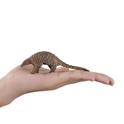 Indian Pangolin Wild Animal Plastic Model Figure Jungle Zoo Toy