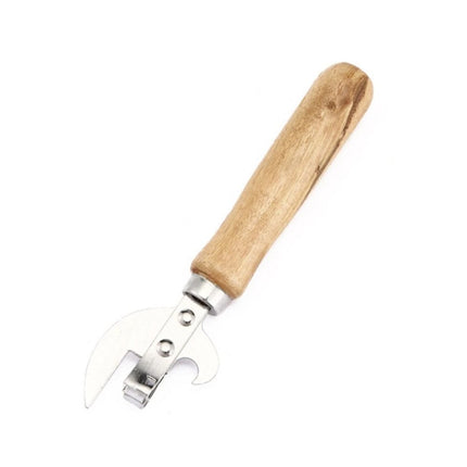 Stainless Steel Traditional Can Opener - Classic Stab-Type Tool for Opening Cans