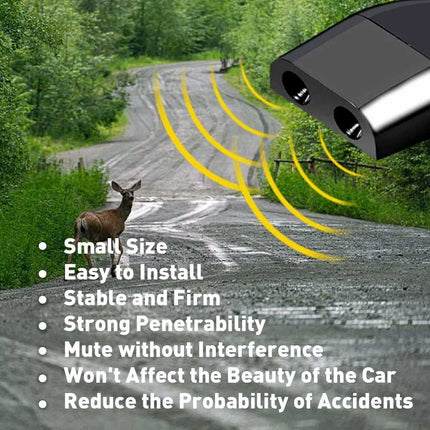 4X Hidden SONIC ANIMAL REPELLER SHOO WHISTLE ROO KANGAROO Deer 4WD CAR