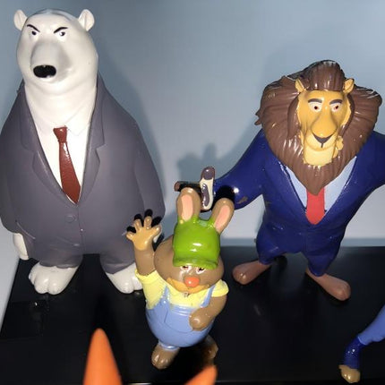 12pcs Cartoon Character Mini Doll Toys, Cuddly Figure Set, PVC Stuffed Toy Figures, Small Collectible Dolls