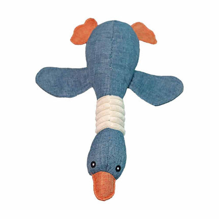 Rope Squeaker Squeaky Teething Dog Toys Toy Crinkle Rope Plush Puppy Pet Chew