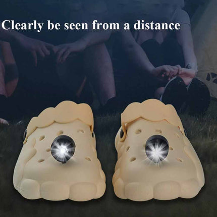 2PCS Hiking Camping Headcharms For Croc Shoes Charms Clog Sandals Shoes Decoration
