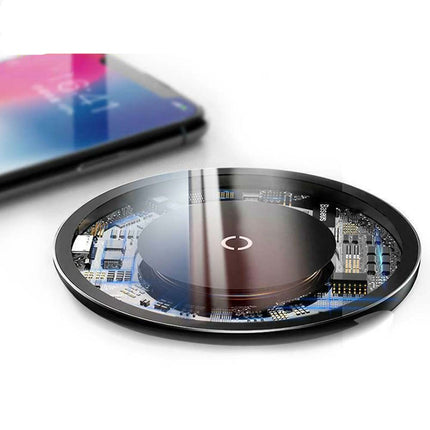 10W Qi Wireless Charger Fast Charging Pad For smartphone Samsung Mobile Phone