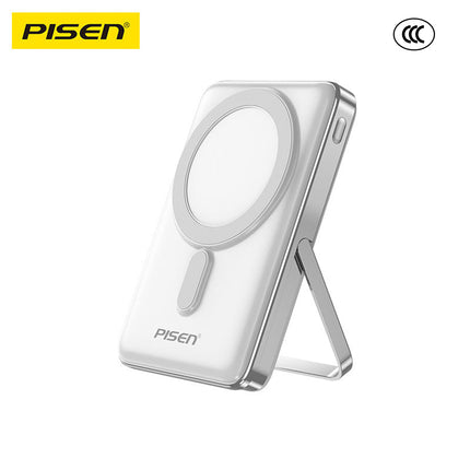 PISEN Magnetic Wireless Power Bank, 10000mAh Capacity, 30W Fast Charge, CCC Certified