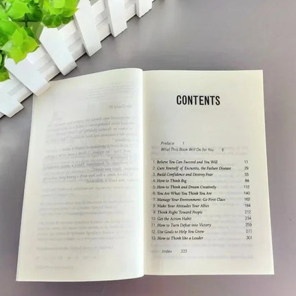 The Magic of Thinking Big Paperback Book