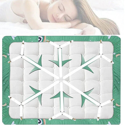 12Clamp Bed Mattress Sheet Clips Holders Fasteners Grippers Straps Suspender Fitted