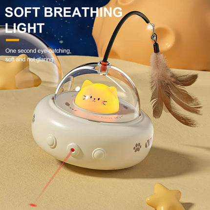 Automatic Cat Toys Interactive Smart Teasing Pet LED Laser Indoor Cat Toy
