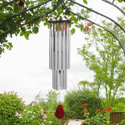 Aluminum Tube Metal Wind Chime Home Yard Hanging Decor Ornament