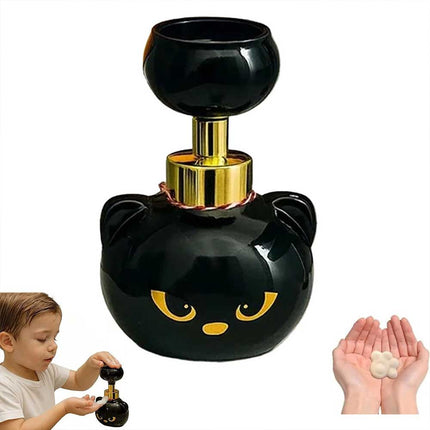 Refillable Cat Paw Soap Dispenser: Cute Halloween-Themed Magic Hand Wash Dispenser