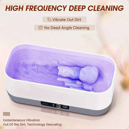 Rechargeable Ultrasonic Cleaner Machine for Jewellery Watch Portable Cleaning Device