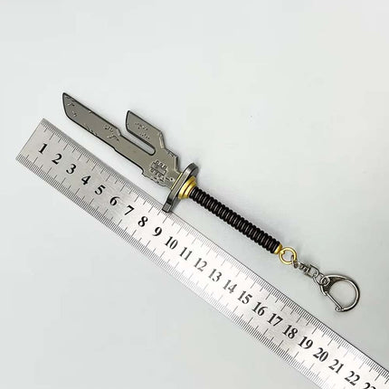 Jujutsu Kaisen Toji Fushiguro Keychain 16cm Inverted Spear of Heaven Keyring, Anime Fan Gift