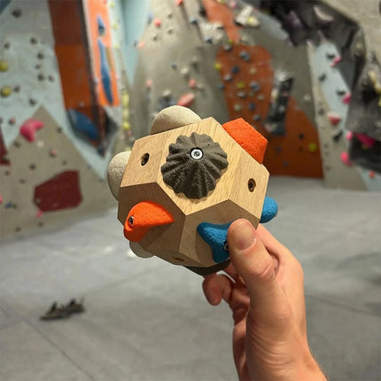 Portable Handcrafted Boulder Block 3D Rock Climbing Ball For Climbing Lover