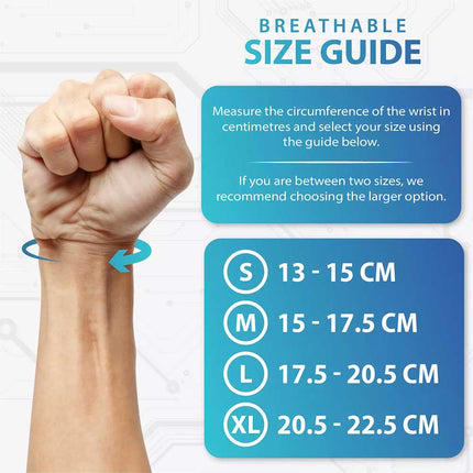 Breathable Wrist Support Splint for Sprain Injury Carpal Tunnel Pain
