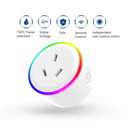 Wifi AU Plug Socket Smart home Socket Switch Outlet Adaptor App remote Alexa