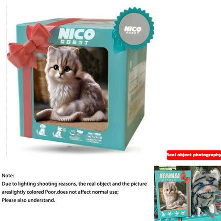 My Realistic Robot Kitty Cat Electronic Interactive Pet Cat Cute Gifts for Kids