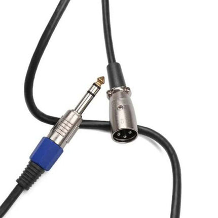 3M Balanced Male XLR Female to TRS 6.35mm Microphone Cable Audio Stereo JackLead