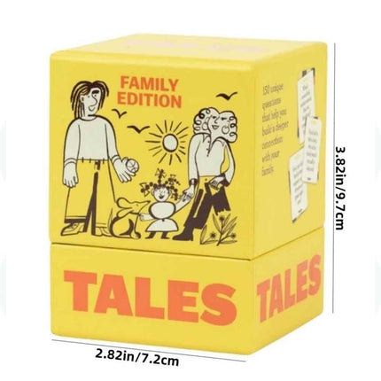 150 Pieces Family Talk Prompt Cards Interactive Game for Family Trip & Get-together