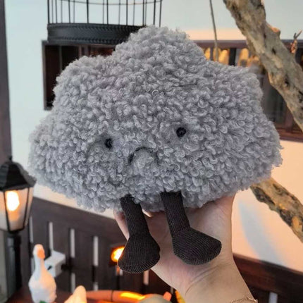 Amuseables grey Storm Small Dark Cloud Pillow Plush