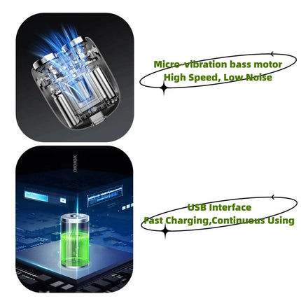 Portable Travel Shaver Rotary Razor for Beard Trimming Cordless Wet & Dry Use High Speed Performance
