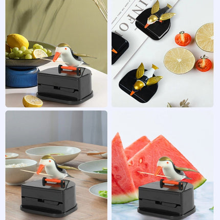 Toothpick Holder Dispenser Cute Bird Intelligent Automatic Toothpick Box Home