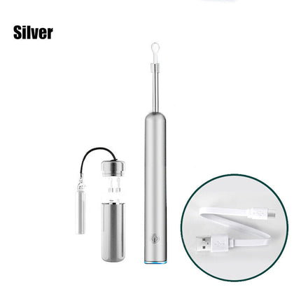 Ear Wax Remover Ear Cleaner Removal Camera Cleaning Pick Tool AU LED Light Scoop