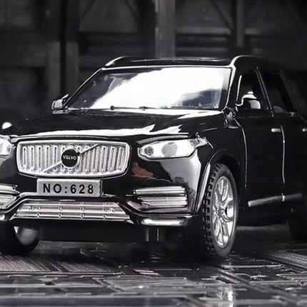 1:32 For Volvo XC90 Alloy Diecast Car Model Toy Vehicle Pull Back Sound Light Toys